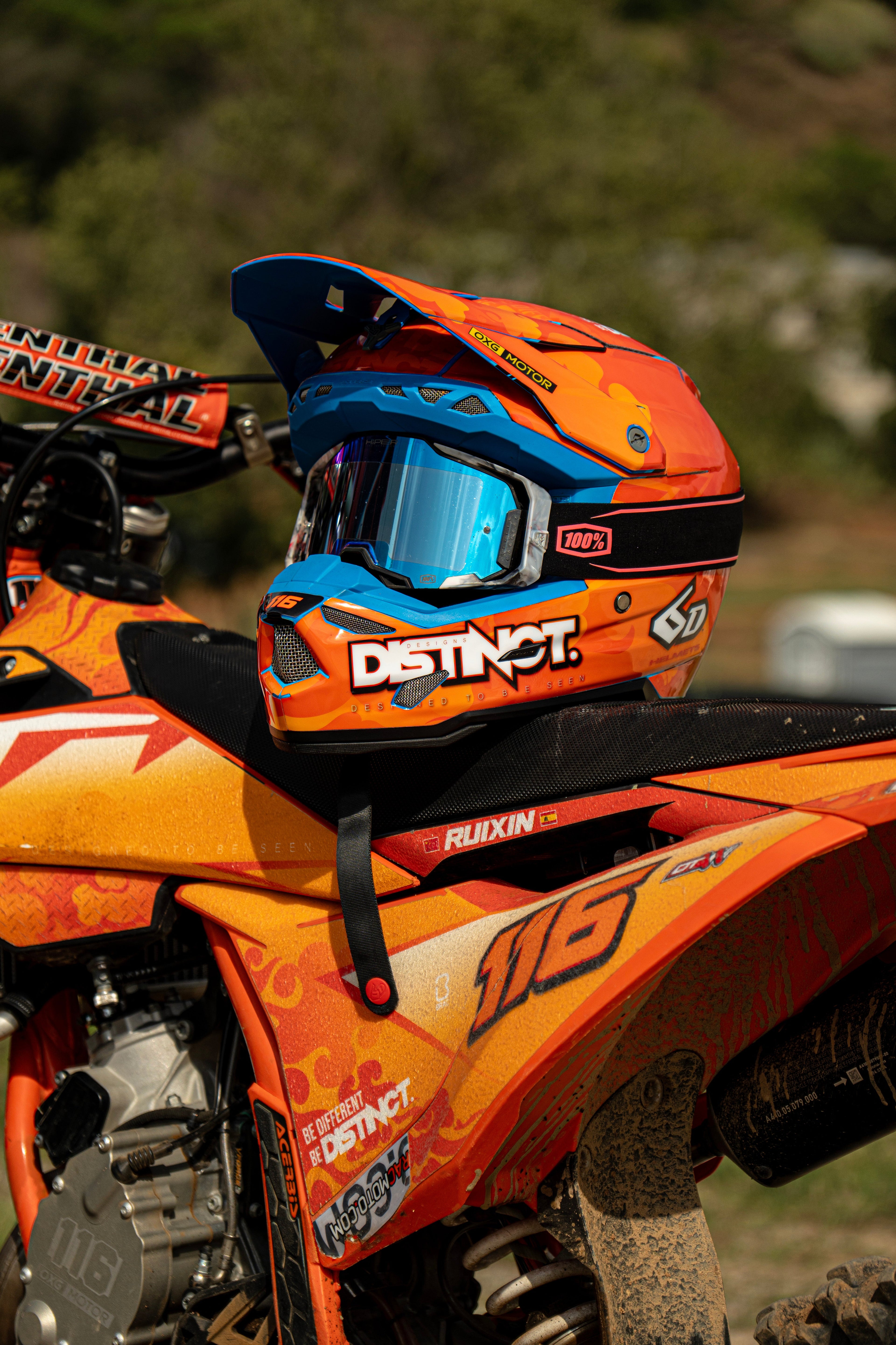 Full Custom Helmet Graphics Kit