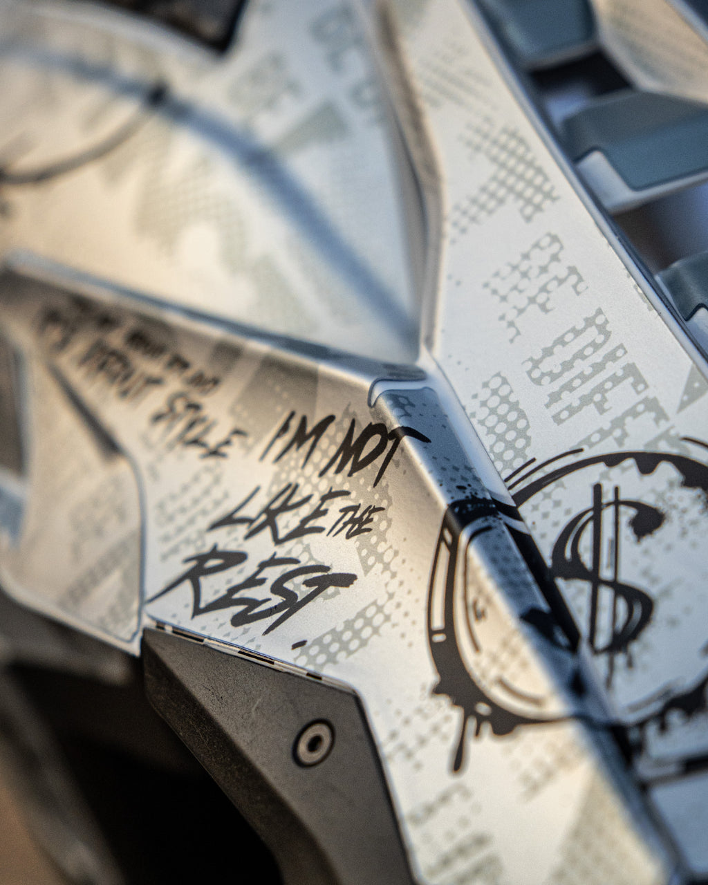 Steel Heart - Helmet graphic kit