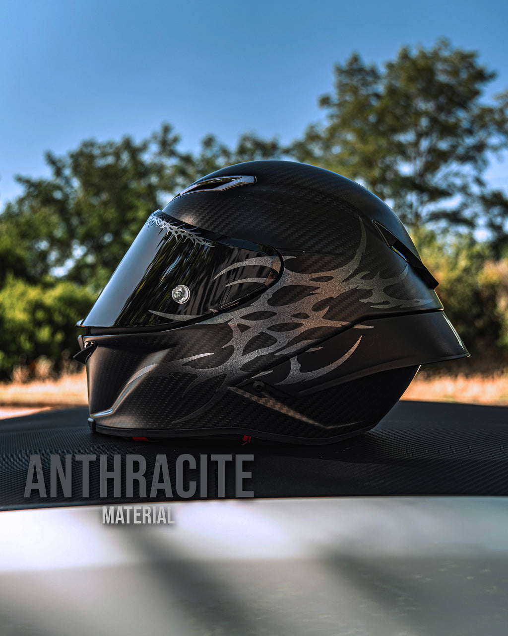 VANTA - Neo Tribal Helmet Decal Kit Dark Luxury Design