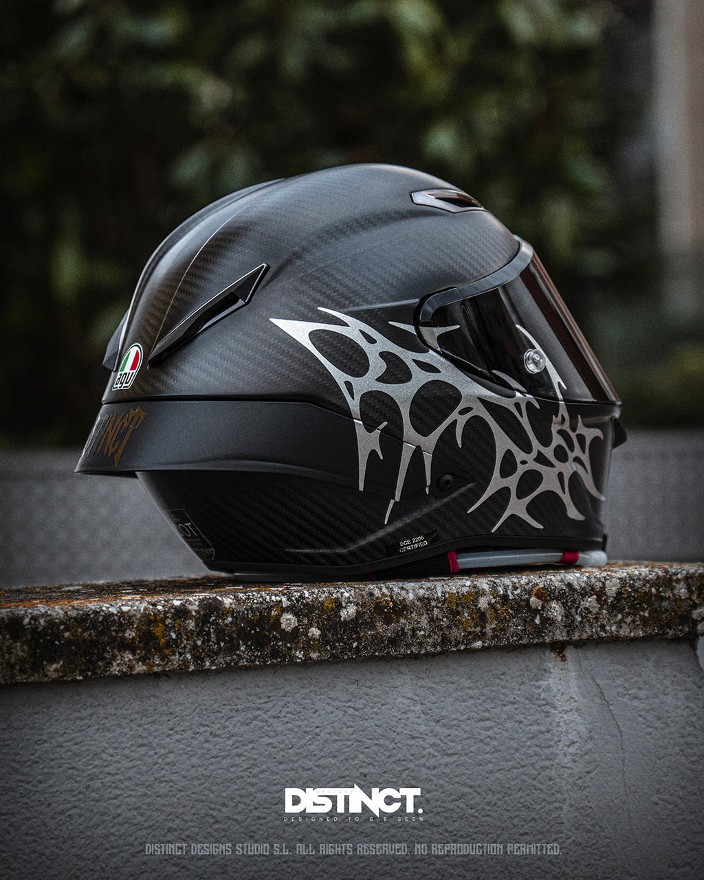 Neo Tribal Helmet Decal Kit – ALPHA (Large + Mini + Stickers)