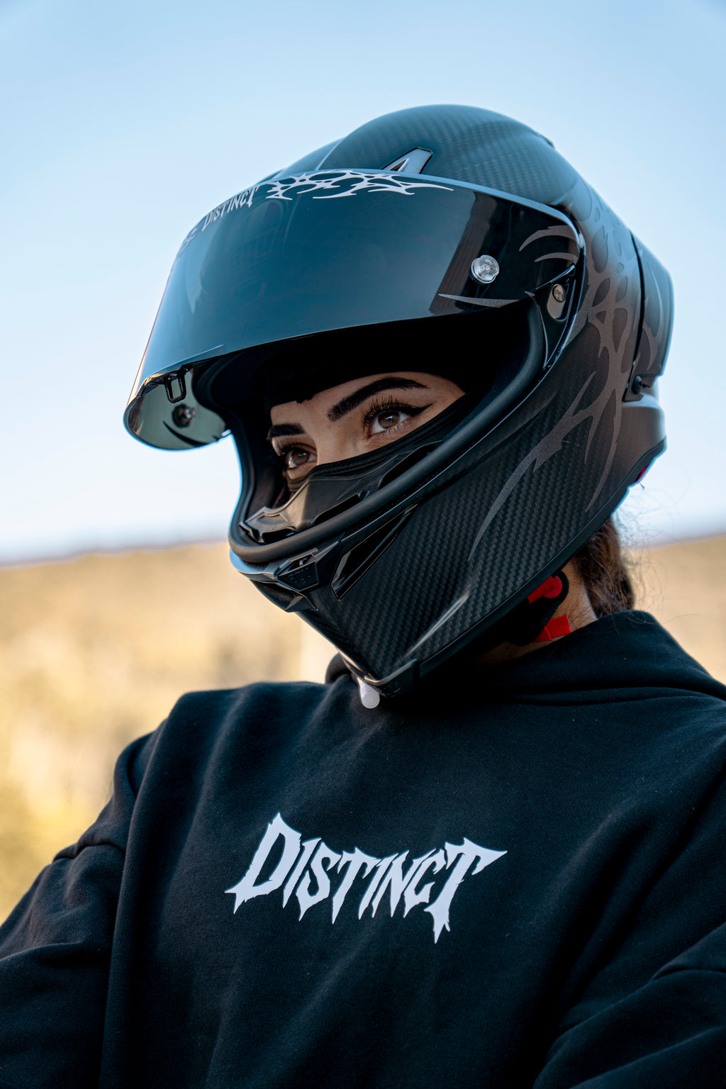 VANTA - Neo Tribal Helmet Decal Kit Dark Luxury Design