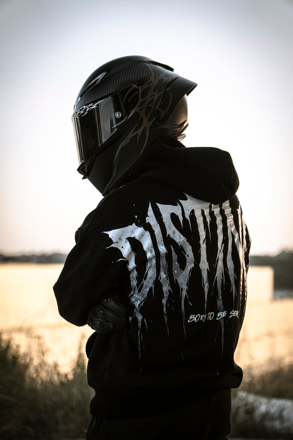 VANTA - Neo Tribal Helmet Decal Kit Dark Luxury Design