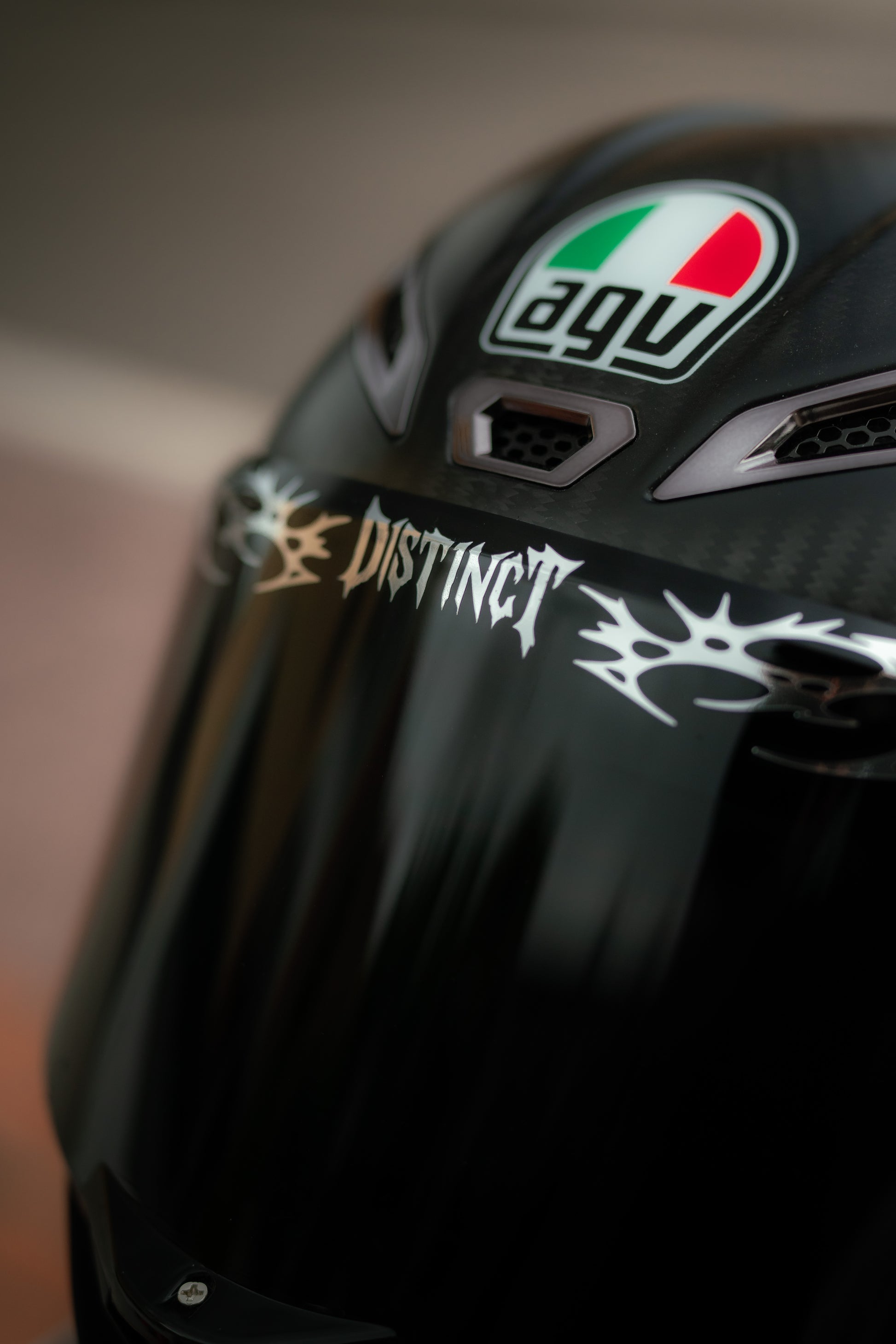 ECLIPSE - Neo Tribal Helmet Decal Kit Dark Luxury Design