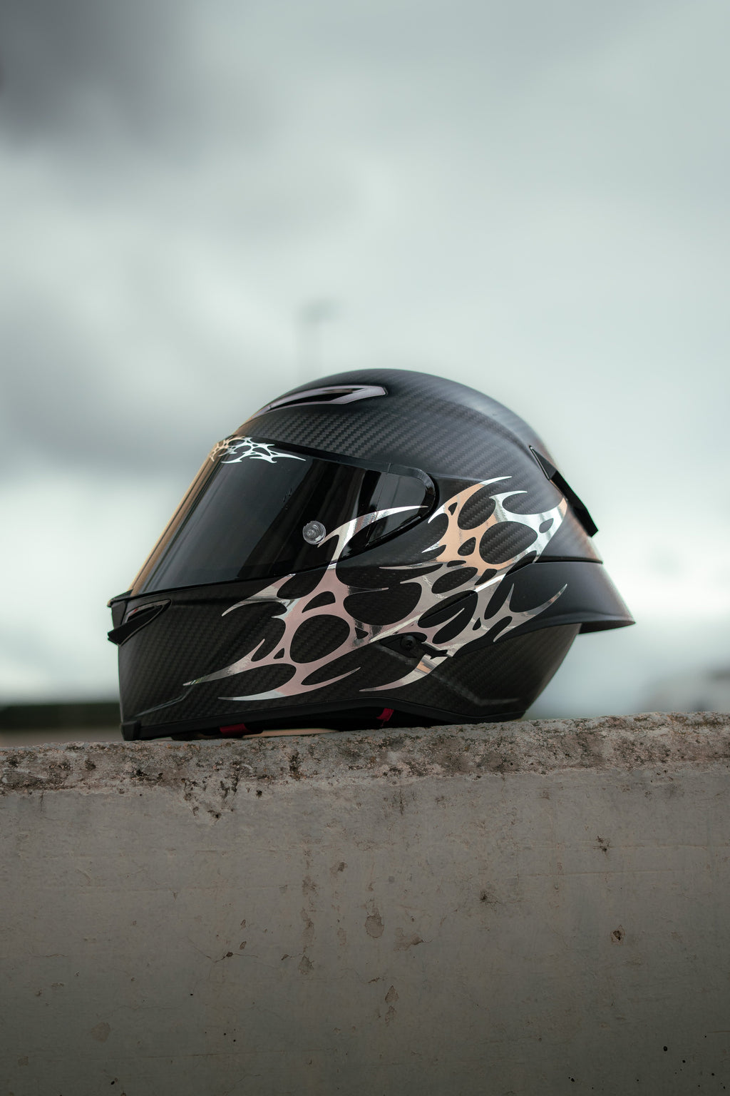 ECLIPSE - Neo Tribal Helmet Decal Kit Dark Luxury Design