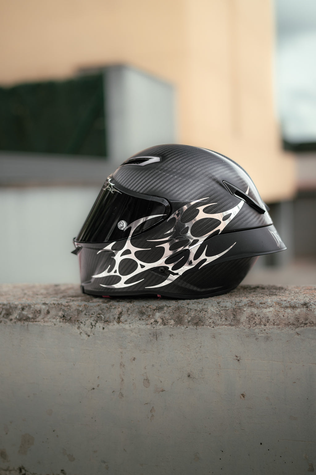 ECLIPSE - Neo Tribal Helmet Decal Kit Dark Luxury Design
