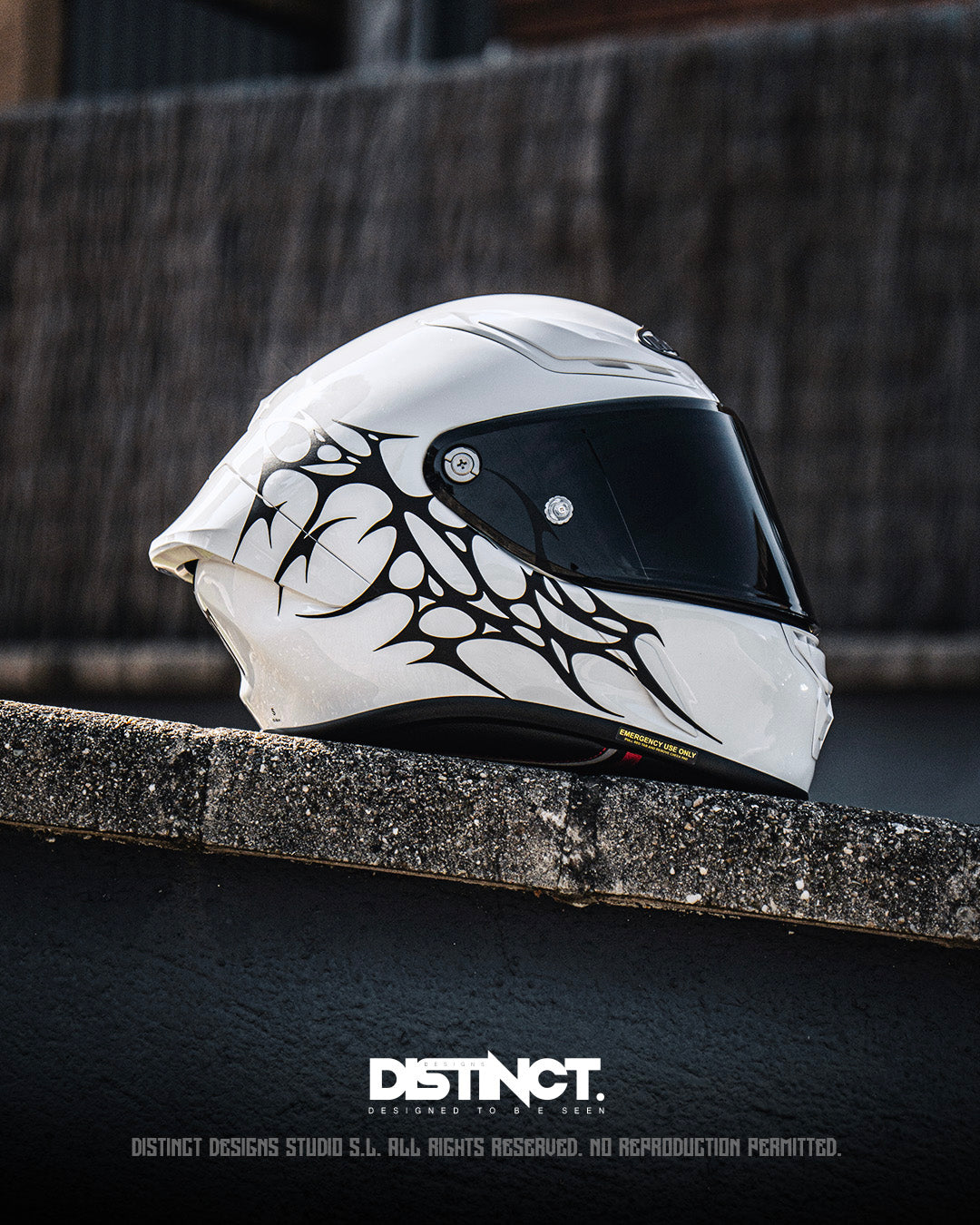 Neo Tribal Helmet Decal Kit – ALPHA (Large + Mini + Stickers)