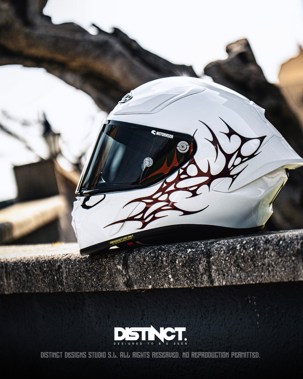 Neo Tribal Helmet Decal Kit – ALPHA (Large + Mini + Stickers)