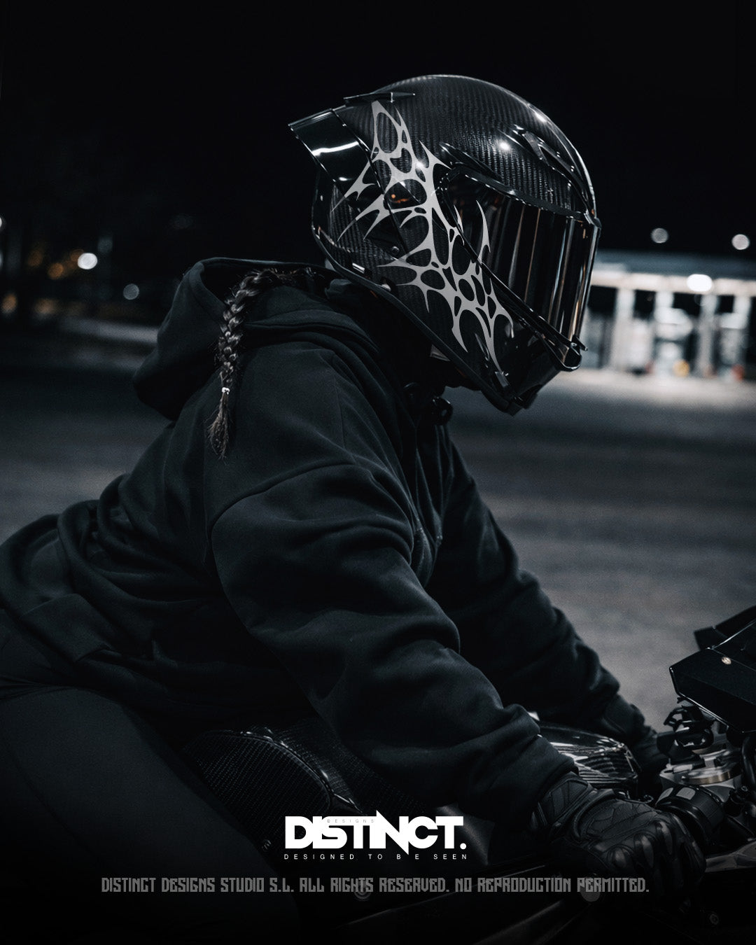 Neo Tribal Helmet Decal Kit – ALPHA (Large + Mini + Stickers)