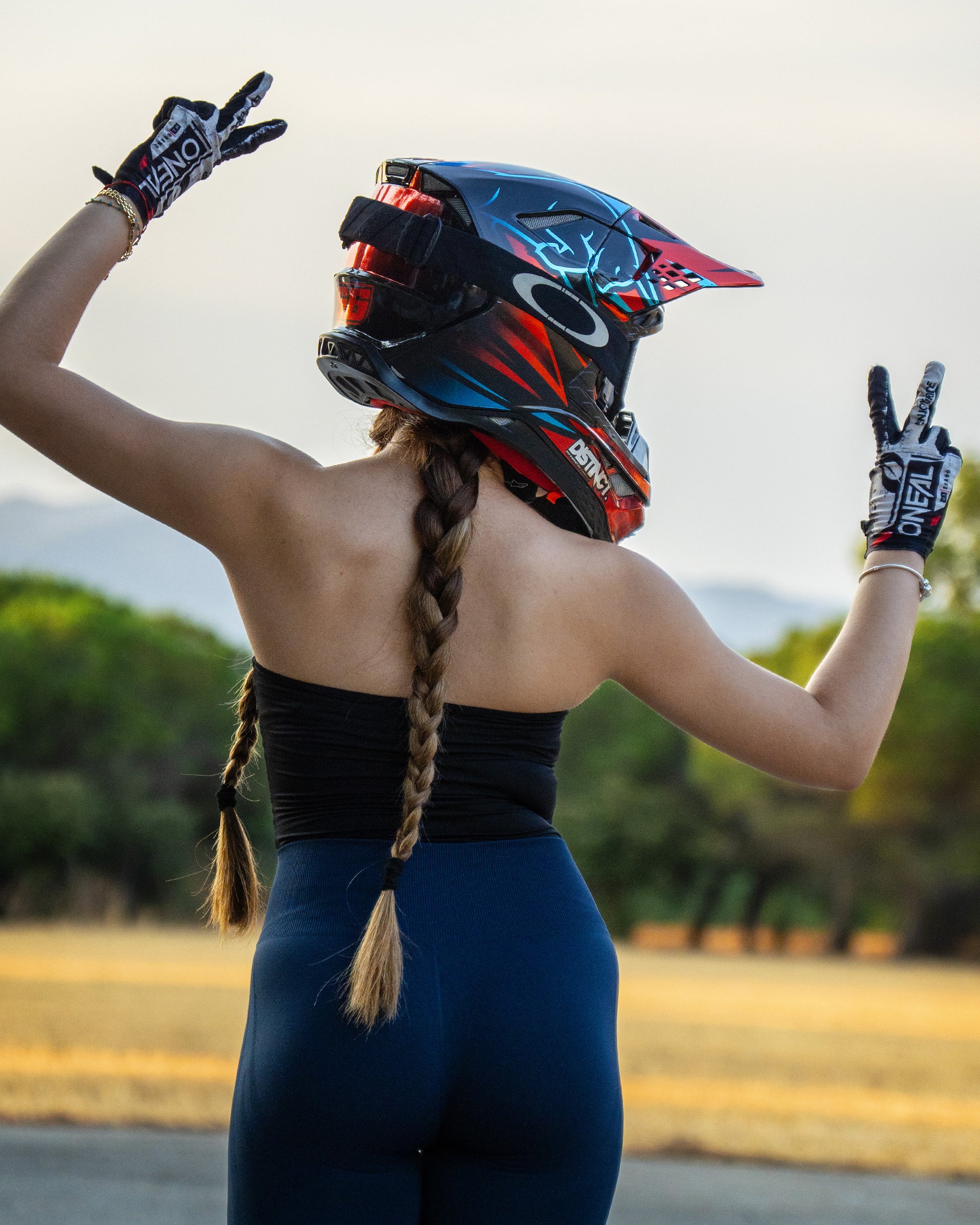 Blue Bull - Helmet graphic kit
