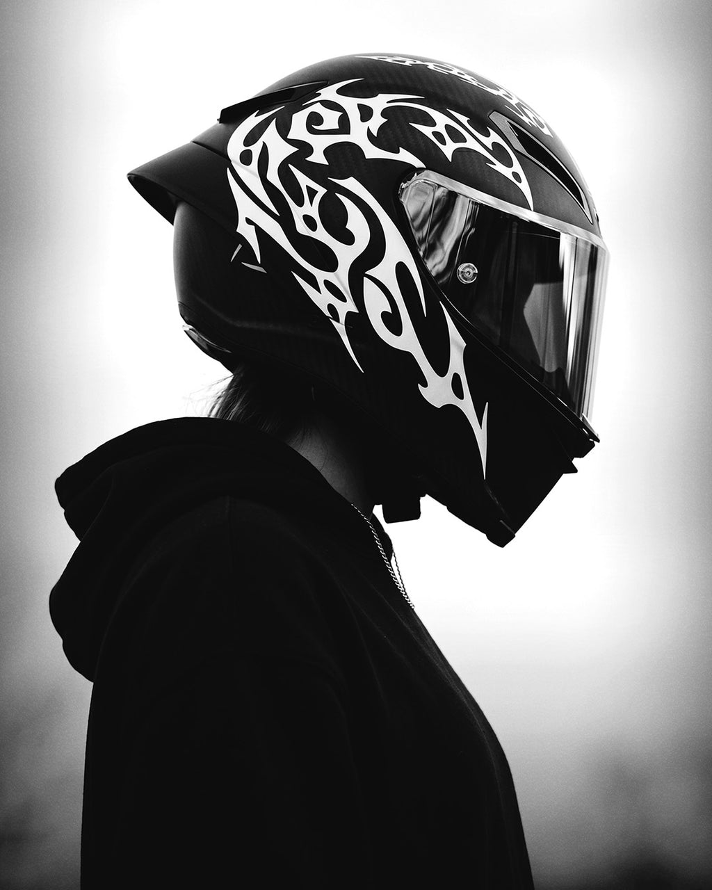 HUNTER - Neo Tribal Helmet Decal Kit (Large + Mini + Stickers)