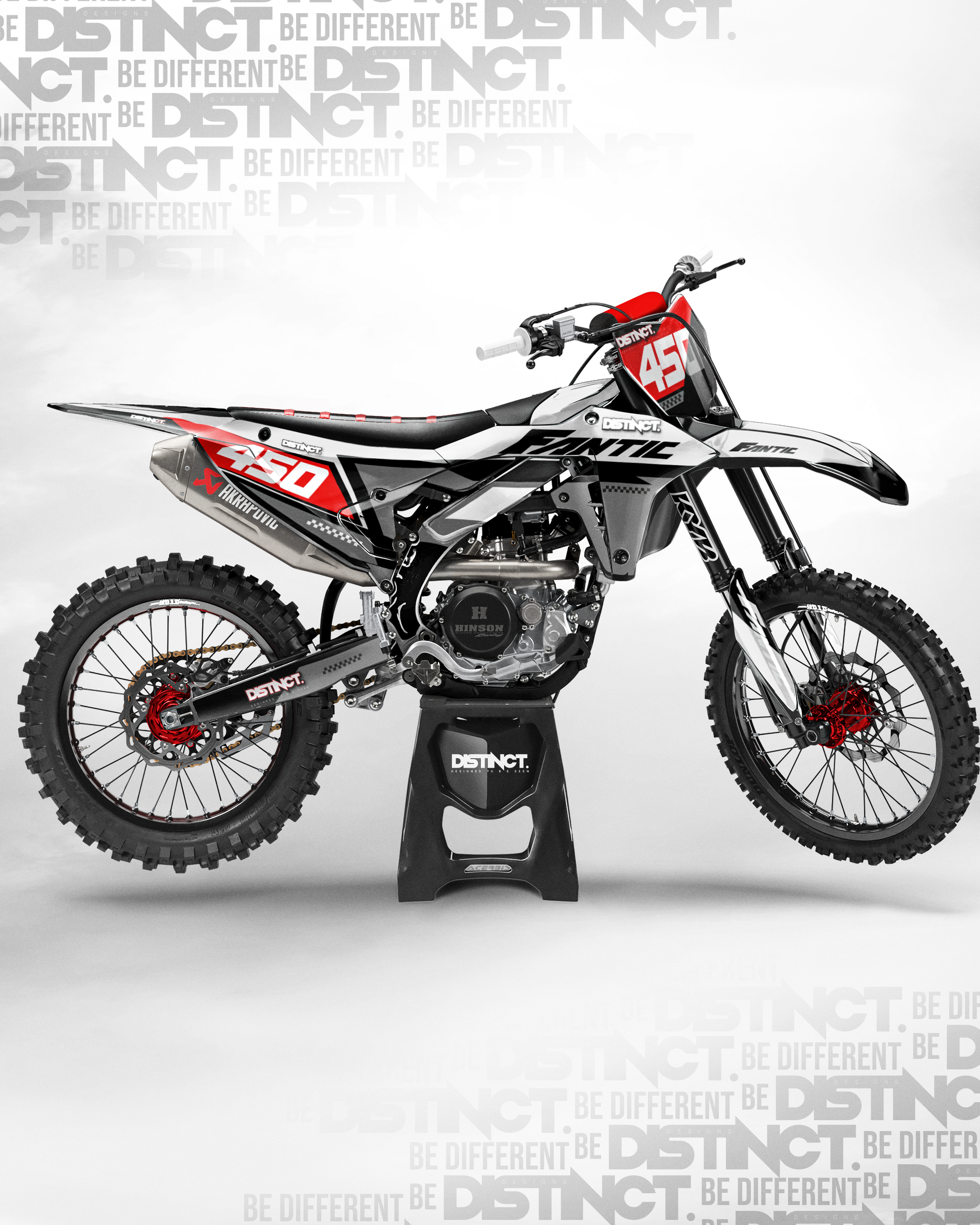 Fly White - Graphics kit