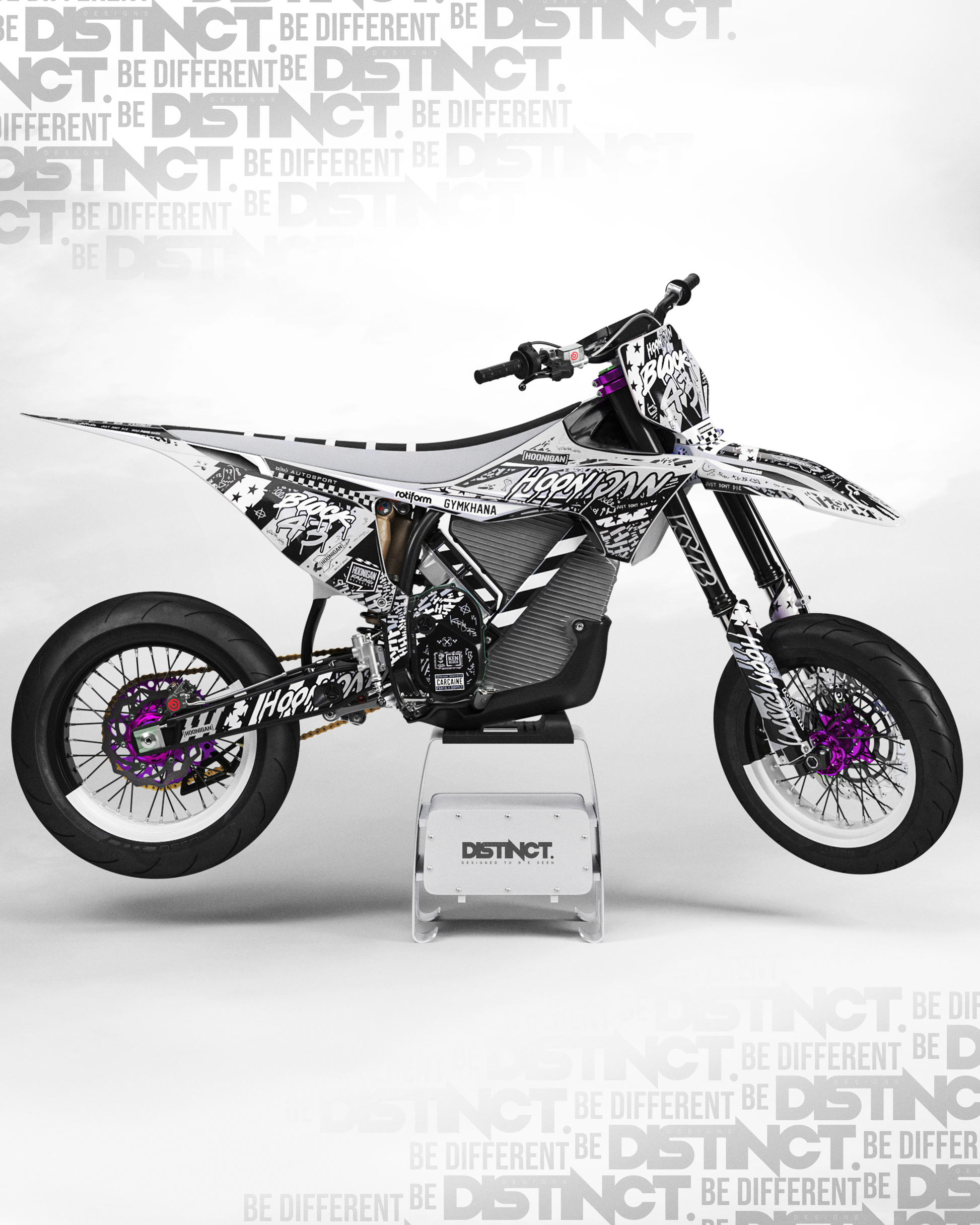 Future White Clear - Graphics kit