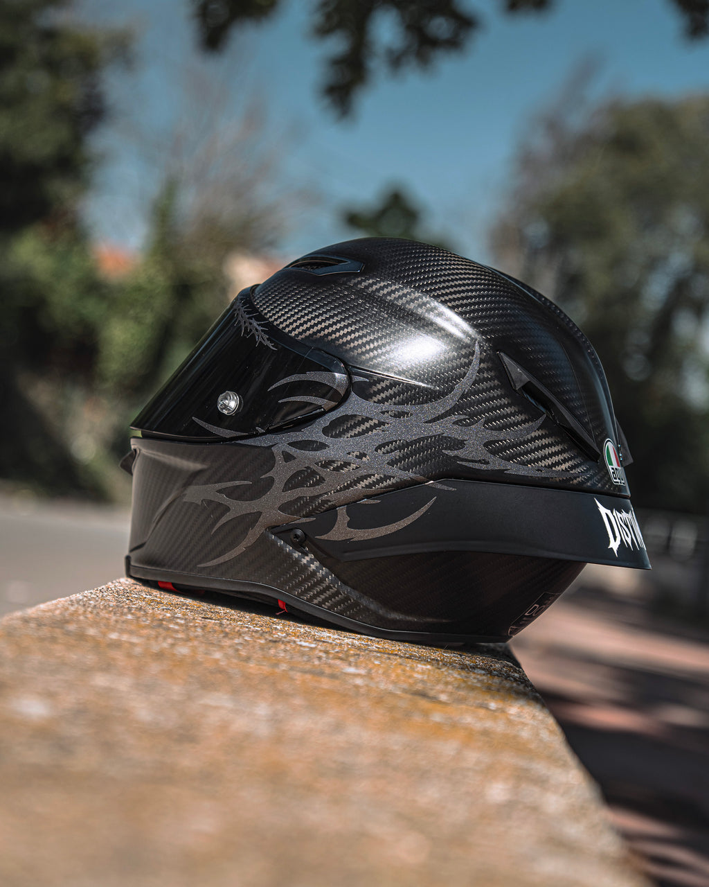 VANTA - Neo Tribal Helmet Decal Kit Dark Luxury Design