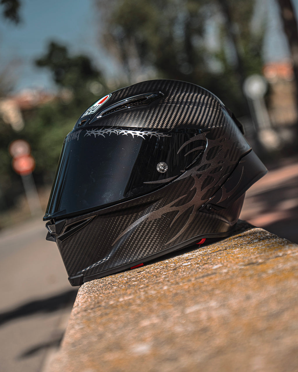 VANTA - Neo Tribal Helmet Decal Kit Dark Luxury Design
